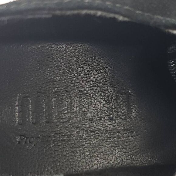 Munro Women Open Toe Ankle Boots Luisa Black 8.5 - Picture 9 of 10